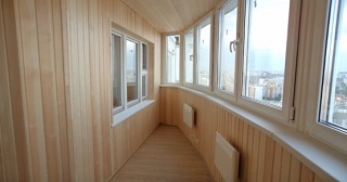 Отделка, остекление, утепление балконов в Керчи от 210 руб. м/2.